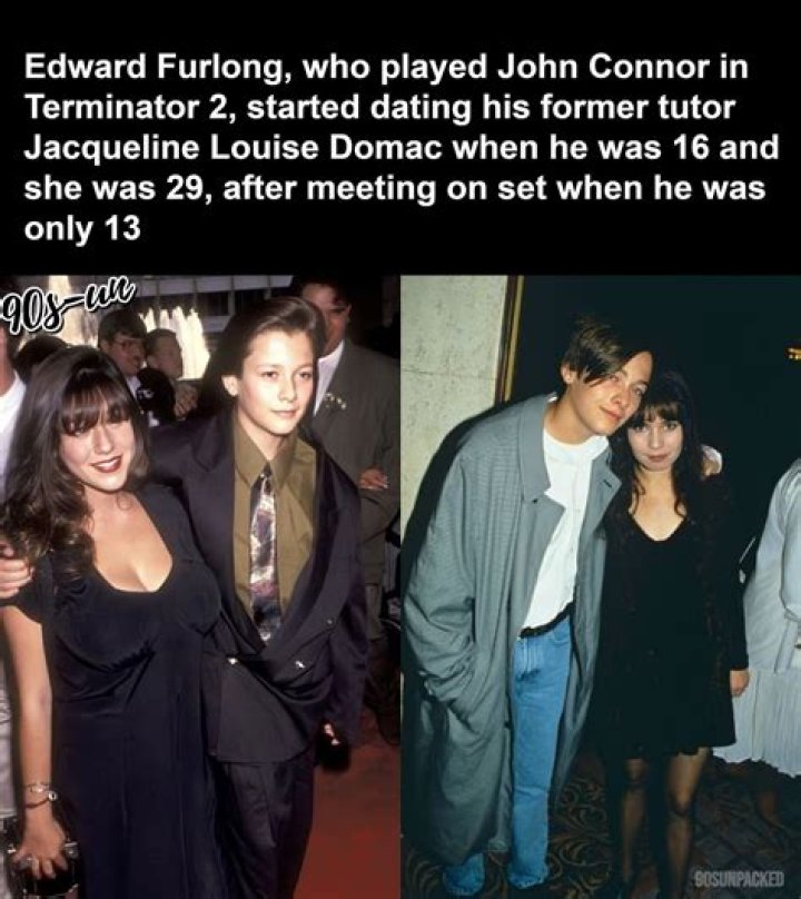 Edward Furlong And Jacqueline Domac: Unveiling The Controversial Relationship