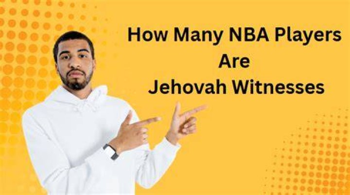 How Many NBA Players Identify As Jehovah's Witnesses? [Infographic]