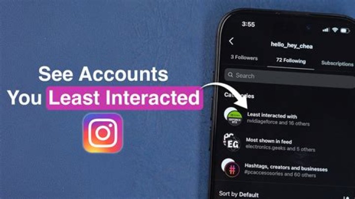 Instagram's Latest: See Least Interacted Accounts