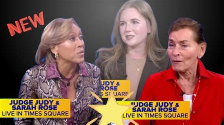 Is Sarah Rose related to Judge Judy? Celebrity.fm #1 Official Stars, Business & People Netwo |