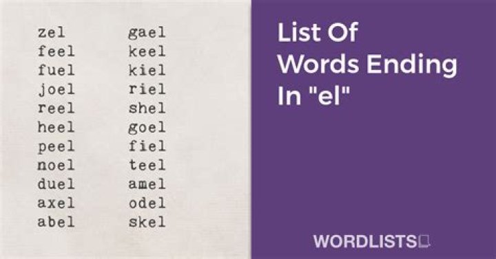 List of Words Ending With 'cle' |