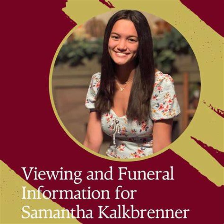 Samantha Kalkbrenner Obituary And Accident Related Cause