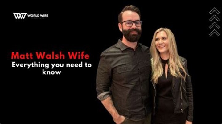 Unveiling The Private World Of Matt Walsh's Wife: Secrets And Revelations Revealed